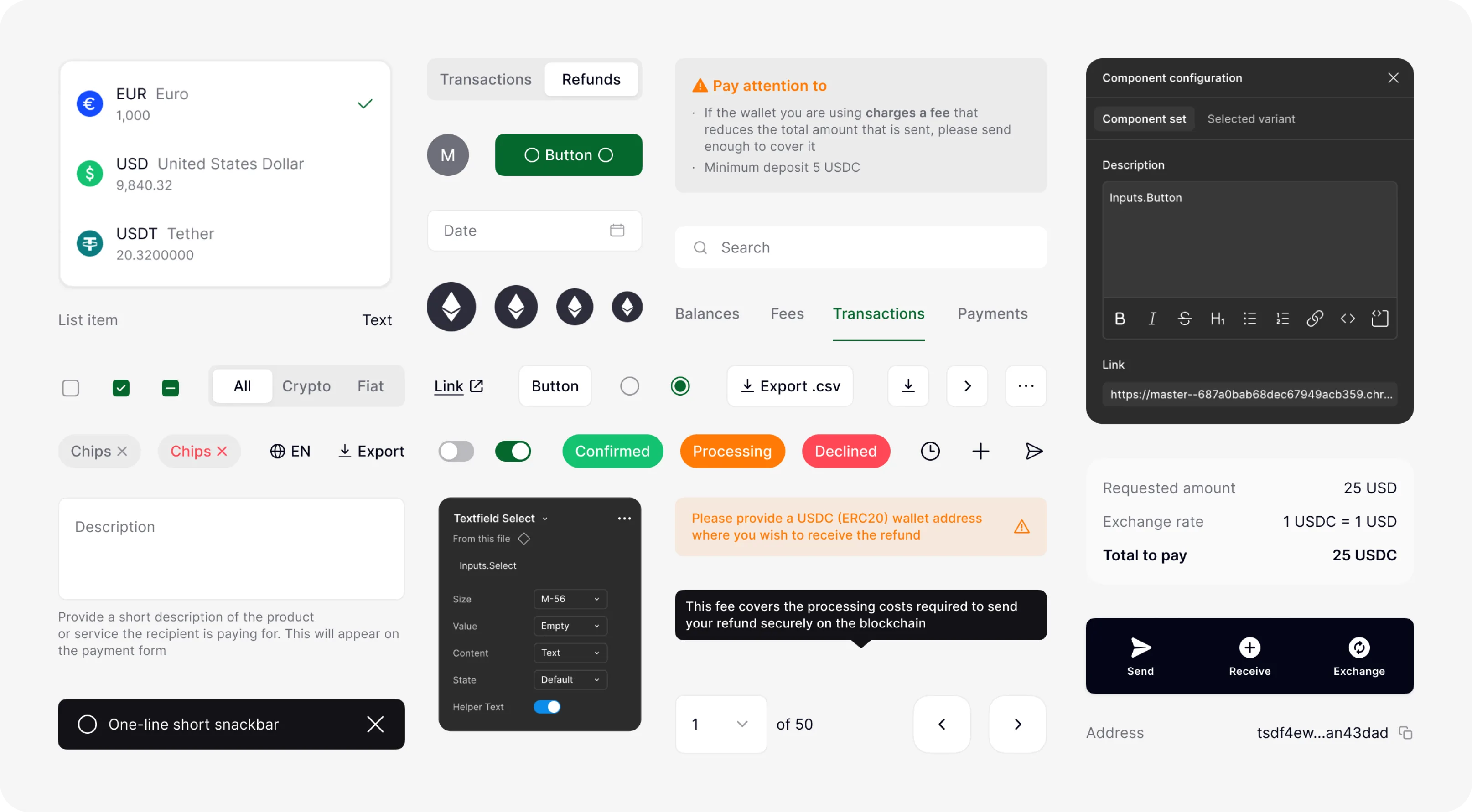 Component library